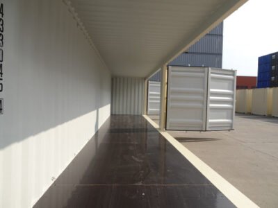 Open Side (OS) - Full Open with Center Post - 40ft HC - New/One Trip - Shipping Container - Oakland, CA